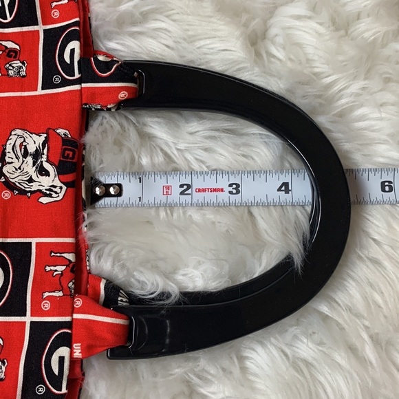 University of Georgia / UGA bulldogs handmade purse / handbag - Picture 9 of 9